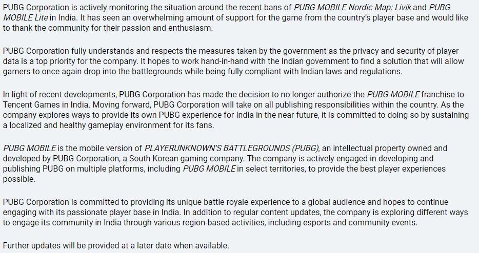 Pubg Ban in India Notice